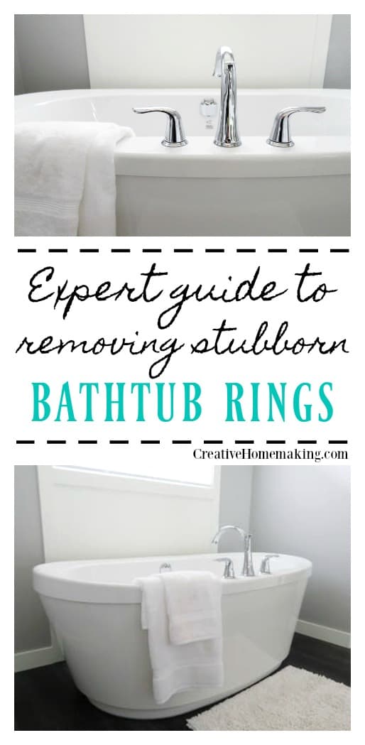 How to Remove Stubborn Bathtub Rings Creative Homemaking
