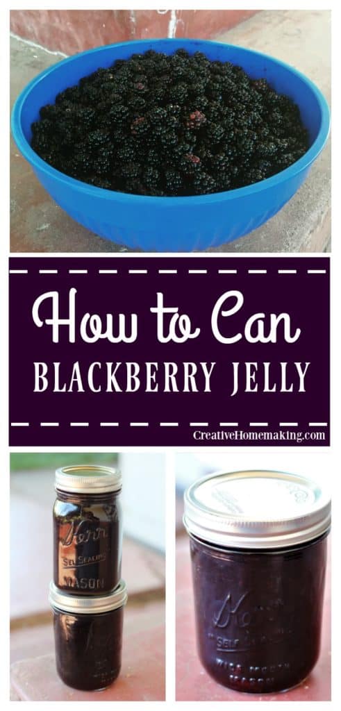 Easy recipe for canning blackberry jelly. Learn how to make jelly like a pro!