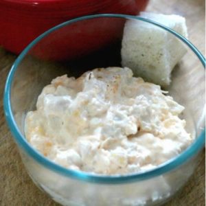 Easy recipe for crock pot buffalo chicken dip. Great for superbowl parties, the holidays, or any time!