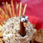 Thiis cheeseball turkey recipe is one of my favorite Thanksgiving appetizers ideas.