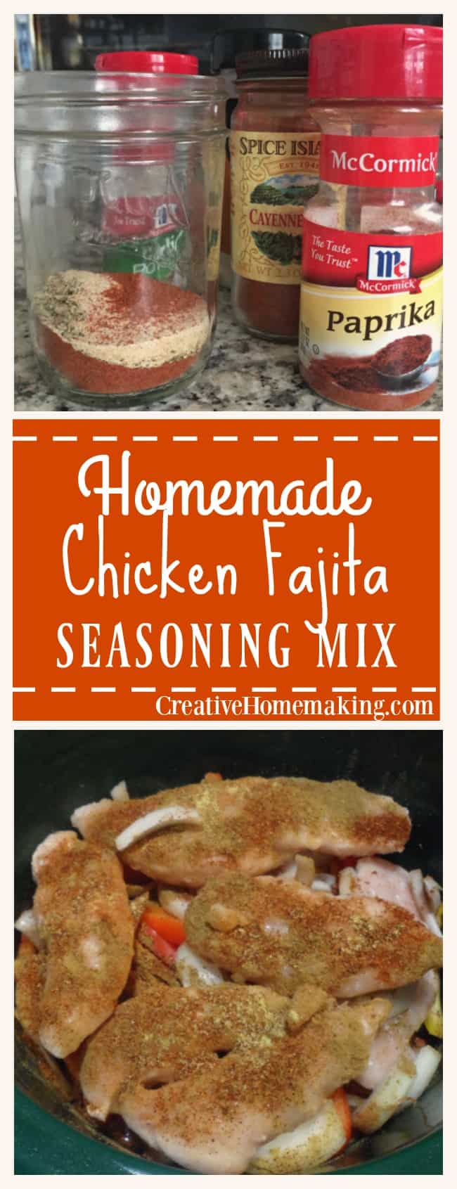 Chicken Fajita Seasoning Mix Creative Homemaking   Chicken Fajita Mix 