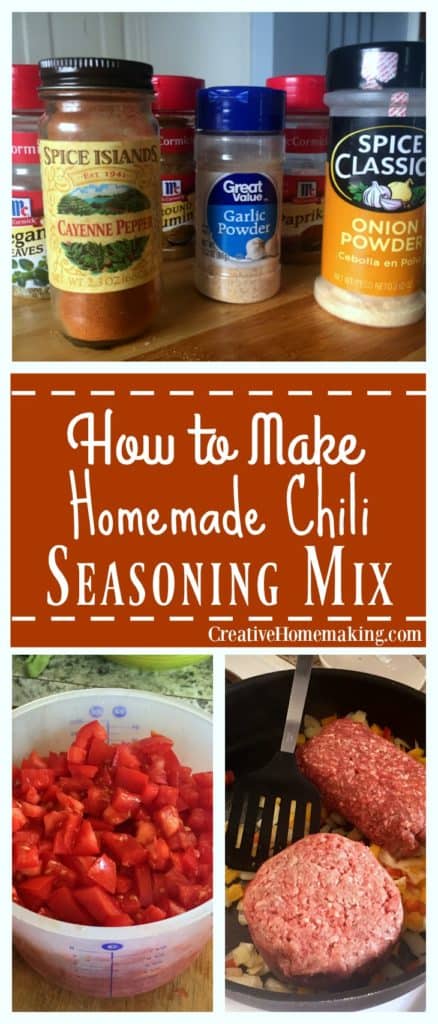 Easy chili seasoning mix you can make a home from just a few simple ingredients.