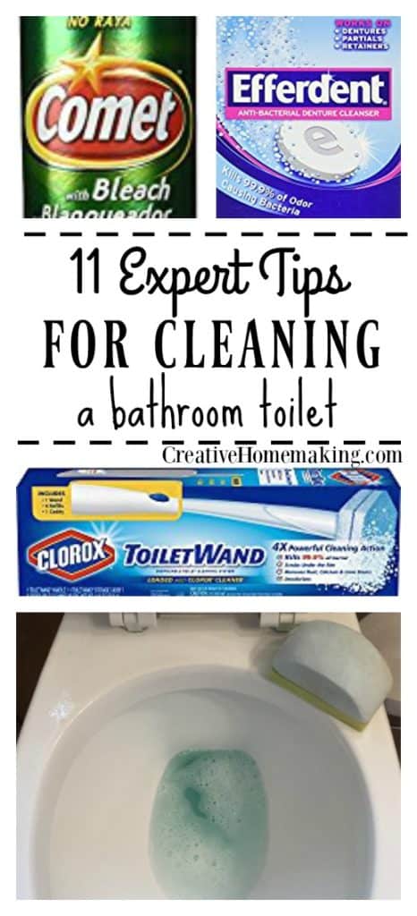 Having a clean toilet isn't magic...just a little work! Get your toilet sparkling clean with these 11 expert tips.