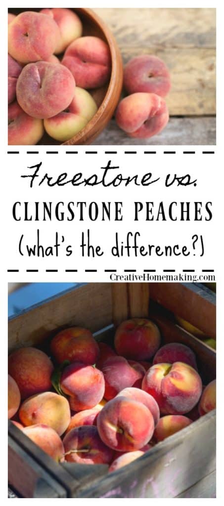 Freestone Vs Clingstone Peaches Creative Homemaking