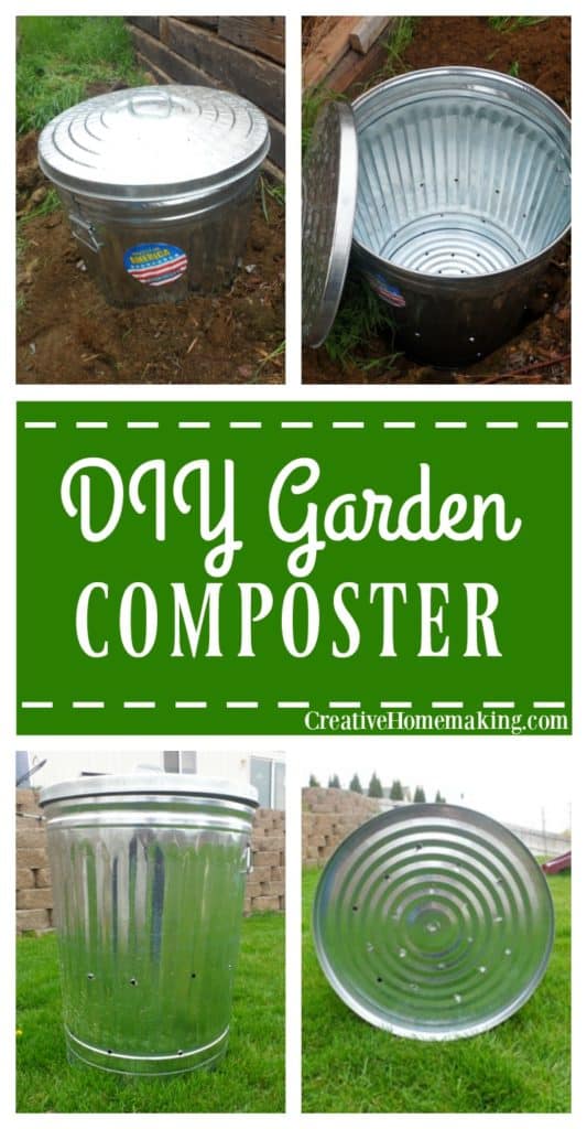 How to Build and Use a Trash Can Composter