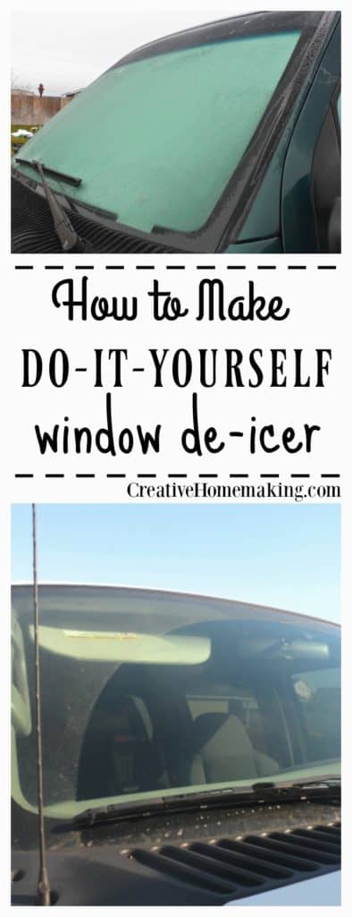 Simple DIY Car De-Icer - Clean and Scentsible