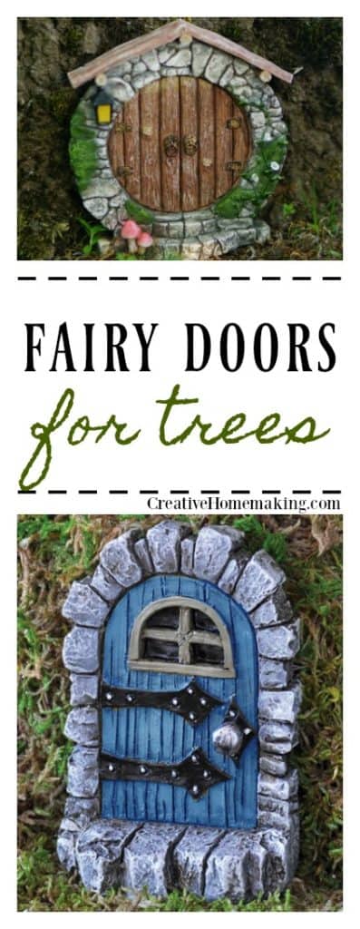 These fairy doors for trees are the perfect accessories for your DIY fairy garden.