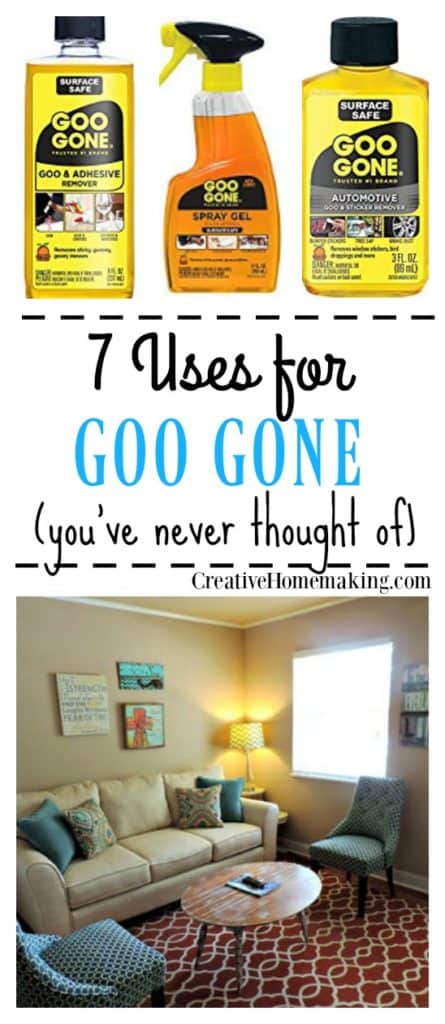 I love Goo Gone! Goo Gone has many cleaning uses you've never thought of or heard of before. Find out all the many uses of Goo Gone for sticker and stain removal in your home.