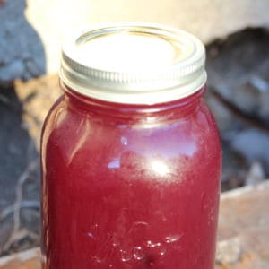 Easy recipe for canning old-fashioned homemade grape juice. Learn how to make homemade grape juice like a pro!