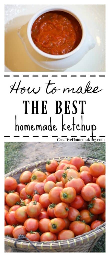 Tips and recipe for making your own ketchup.