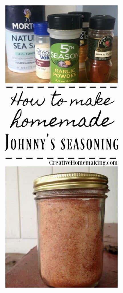 Homemade seasoning mix.. If your family loves Johnny's seasoning salt then give this easy MSG-free recipe a try.