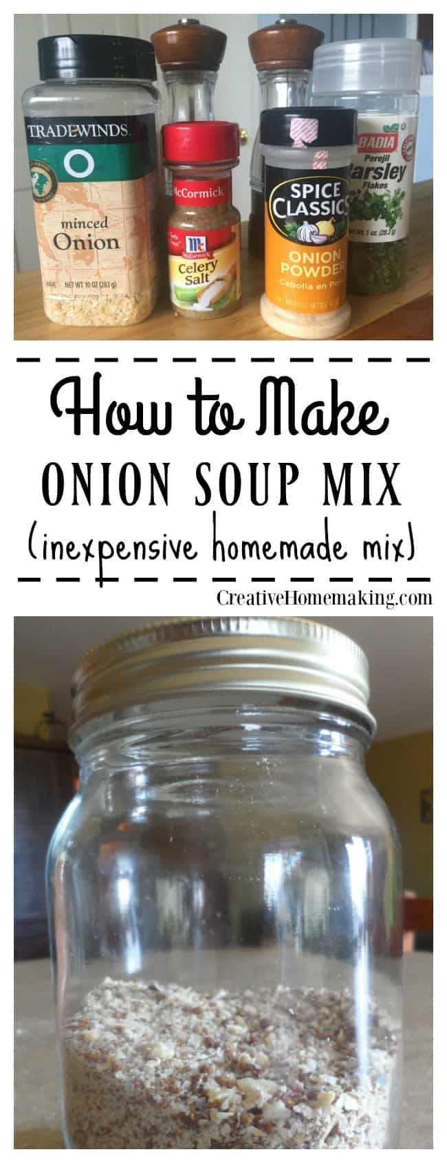 How to Make Onion Soup Mix - Creative Homemaking