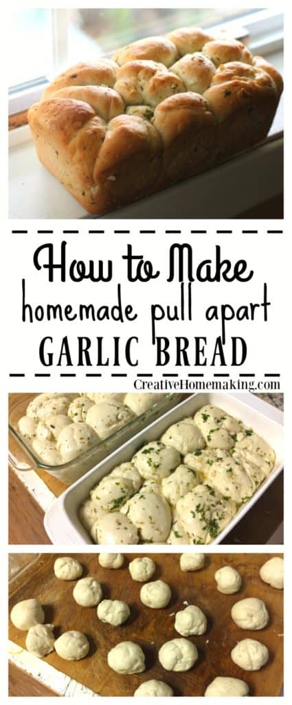 Did you even know that pull apart bread is a thing?! This homemade pull apart garlic bread will melt in your mouth.