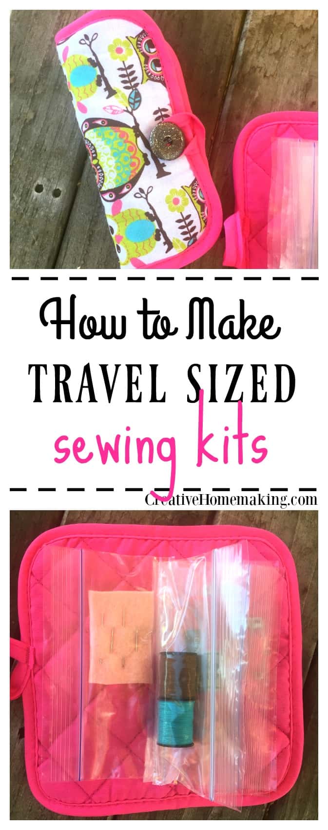 DIY Travel Sized Sewing Kit - Creative Homemaking