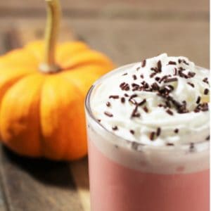 Festive drinks to serve children at the Thanksgiving table.