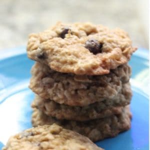 Easy oatmeal raisin cookie recipe. Oatmeal raisin cookies have been around a long time, but they are still a family favorite!