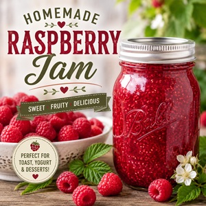 The Best Homemade Raspberry Jam Recipe