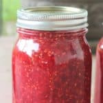 Recipe for canning raspberry jam. Easy recipe for beginning canners. Learn how to make raspberry jam just like grandma made!