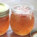 Easy recipe for canning rose petal jam.