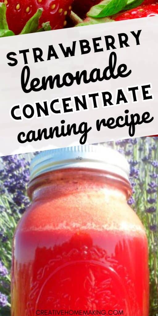 Quench your thirst with the perfect blend of sweet and tangy flavors using this delightful strawberry lemonade concentrate recipe! Made with ripe, juicy strawberries and zesty lemons, this refreshing concentrate is ideal for creating delicious lemonade on demand.