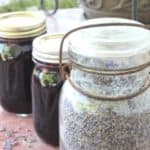 Blueberry lavender jam canning recipe. Easy recipe for beginning canners.