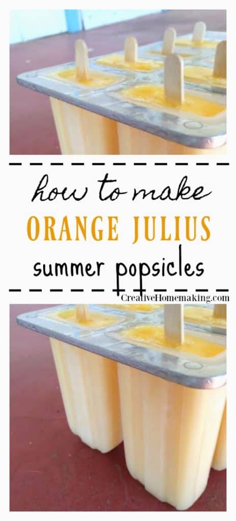 If you like Orange Julius, you will love these easy frozen Orange Julius bars. A great summer popsicle recipe for the whole family.