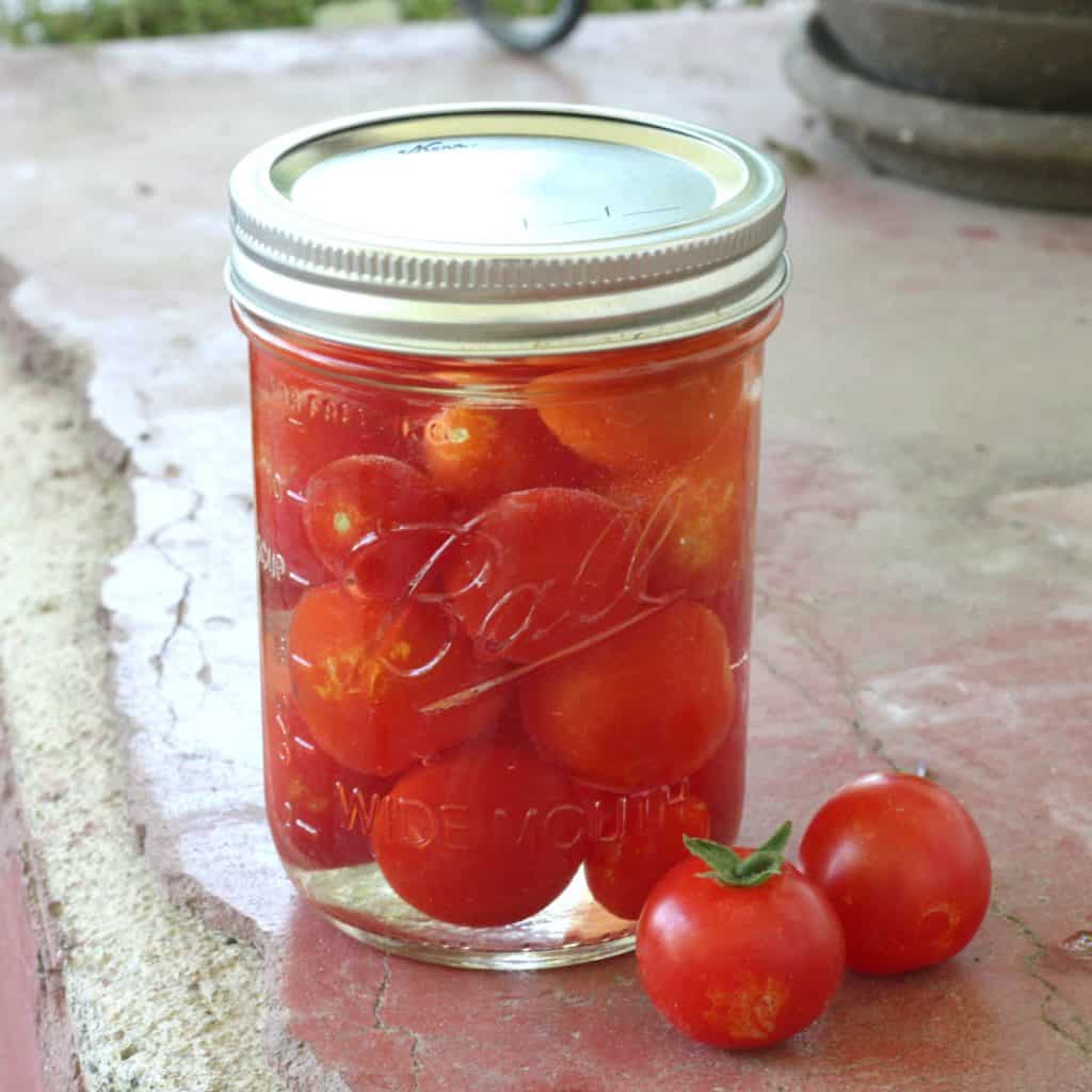 Pickled Cherry Tomatoes - Creative Homemaking