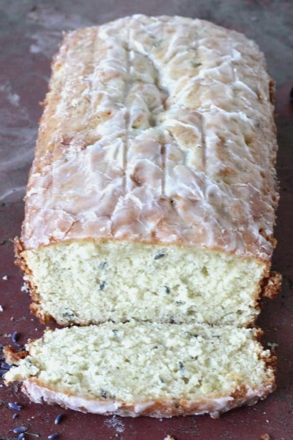 Easy recipe for lavender tea bread, a delicious quick bread to make for summer tea parties.