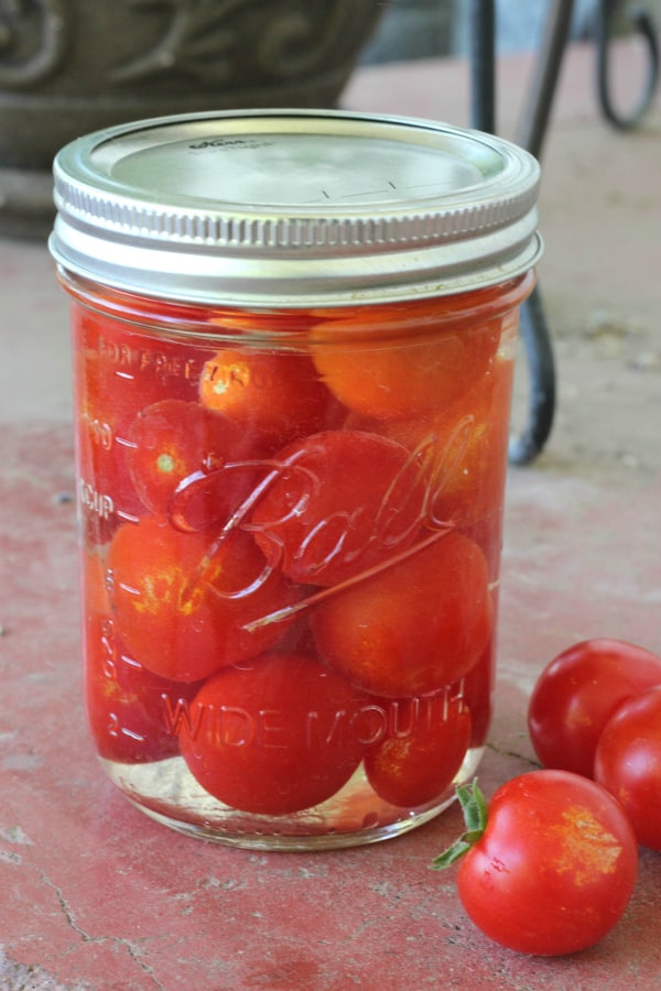 Pickled cherry tomatoes canning recipe