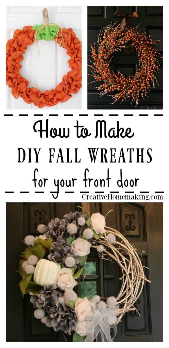 10 DIY Fall Wreaths To Make For Your Front Door Creative Homemaking   Diy Fall Wreaths Front Door 