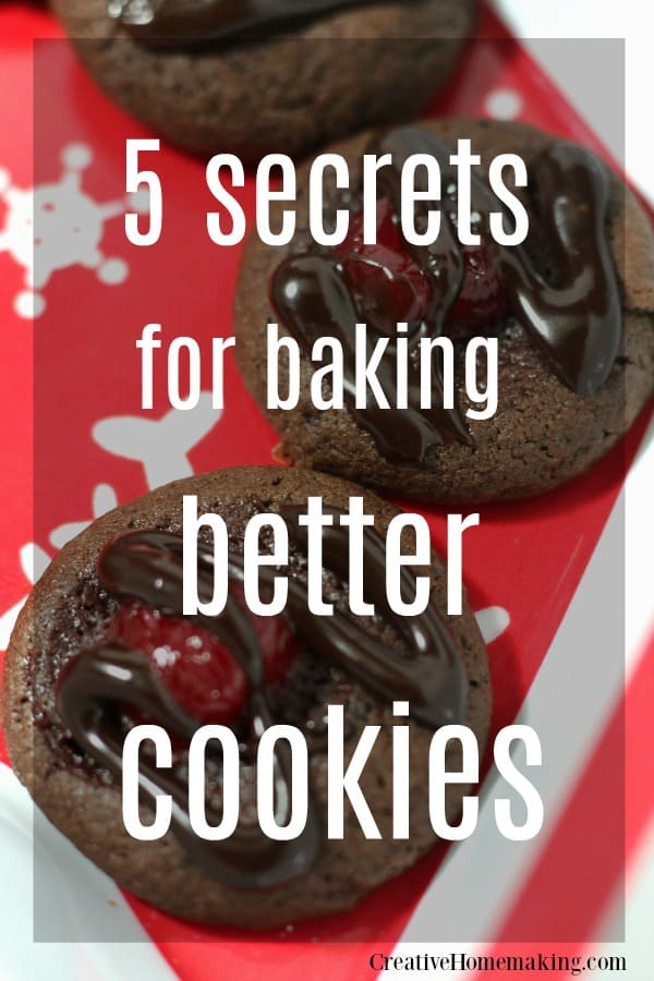 5 easy tips for making better cookies! Be ready for the holidays with these expert baking tips that will make your cookies turn out perfect every time.