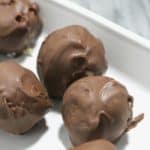Easy recipe for no bake Kentucky Bourbon Balls. One of my favorite Christmas holiday treats to give to family and friends.