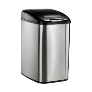 The best 5 kitchen trash cans of 2019 reviewed. The best stainless steel model, best no touch, best for small kitchens, best decorative, and best value.