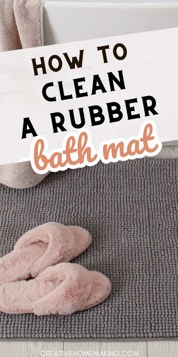 How to banish that mouldy bath mat - Non Slip Bath