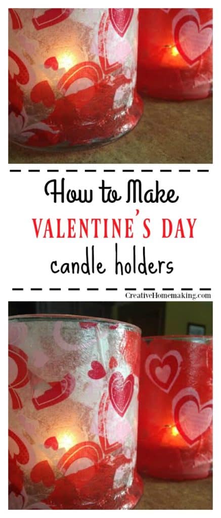 Easy, fun mason jar candles to make for Valentine's Day. One of my favorite mason jar Valentine's Day crafts.