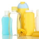 Clever tip for easily removing baby oil from hair.