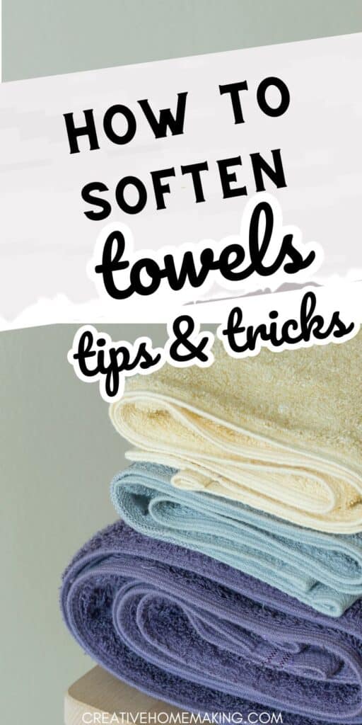 Discover the secret to luxuriously soft towels with these easy tips and tricks! Say goodbye to scratchy, rough towels and hello to a spa-like experience every time you step out of the shower.