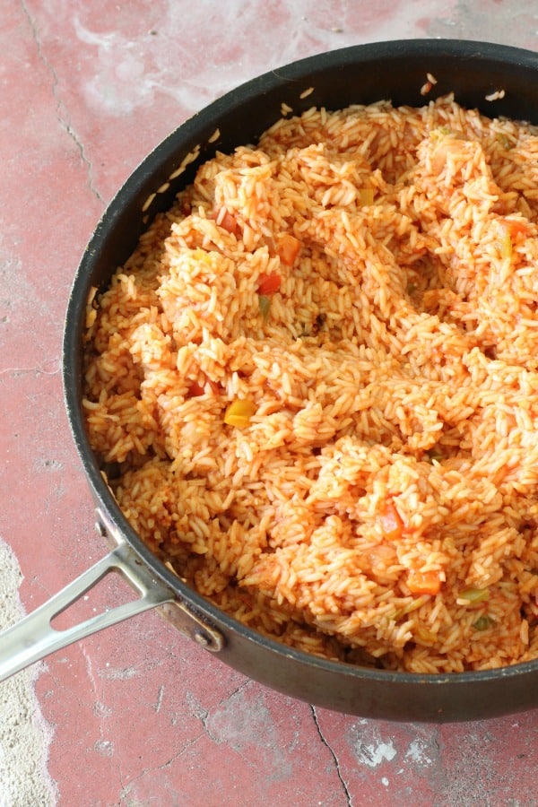 Recipe for easy mexican rice. Easy side dish for cookouts or bbq.