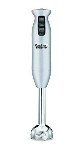 Cuisinart CSB-75BC Smart Stick 200 Watt 2 Speed Hand Blender, Brushed Chrome