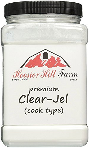 Hoosier Hill Farm Clear Jel Thickener (cook type) large bulk 2 3/4 lb.Jar