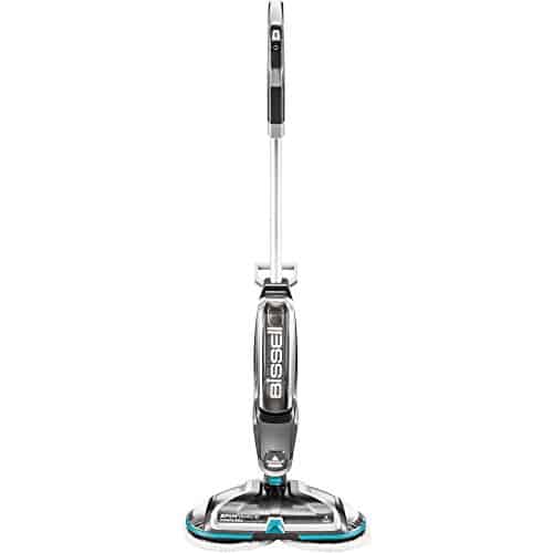 Bissell Spinwave Cordless Hard Mop, Wood Floor Cleaner and Buffer, Silver