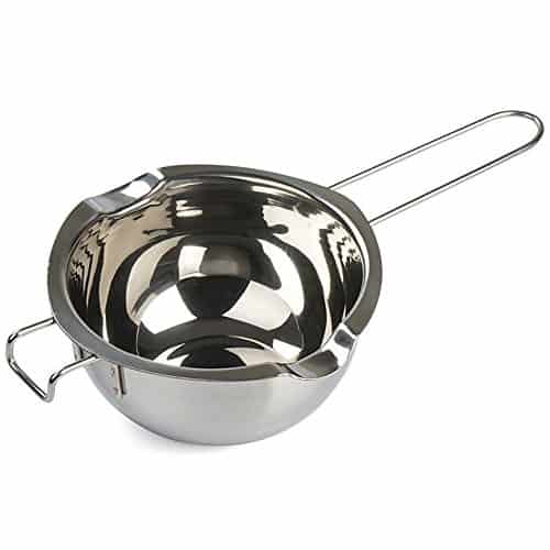 Stainless Steel Double Boiler Pot for Melting Chocolate, Candy and Candle Making (18/8 Steel, 2 Cup Capacity, 480ML)