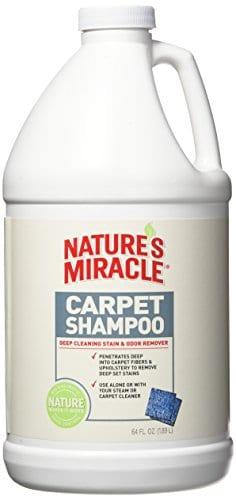 Nature's Miracle Deep Cleaning Pet Stain and Odor Carpet Shampoo 64oz (1/2 Gallon)