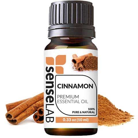 Cinnamon Essential Oil - 100% Pure Extract Cinnamon Oil Therapeutic Grade (0.33 Fl Oz / 10 ml)