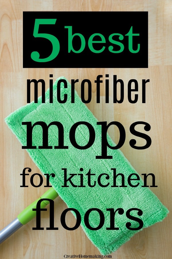 The best microfiber mops for kitchen floors! Find out the BEST spray mop, wet mop, dry mop, dust mop, and the best microfiber mop for hardwood floors.