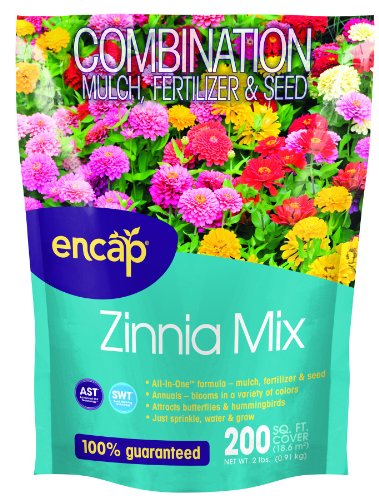 Encap 10806-6 Zinnia Cut Flower Mix, 2 Pounds