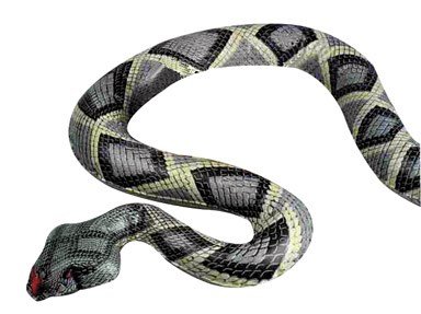 Gardeneer de dalen naturale inamic sperietoare gonflabile snake, maro, 6 ft. - 100055843 