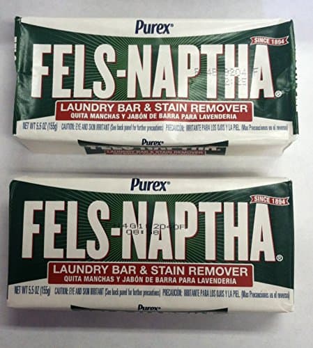 Fels Naptha Laundry Soap Bar - 5.0 oz - 2 pk