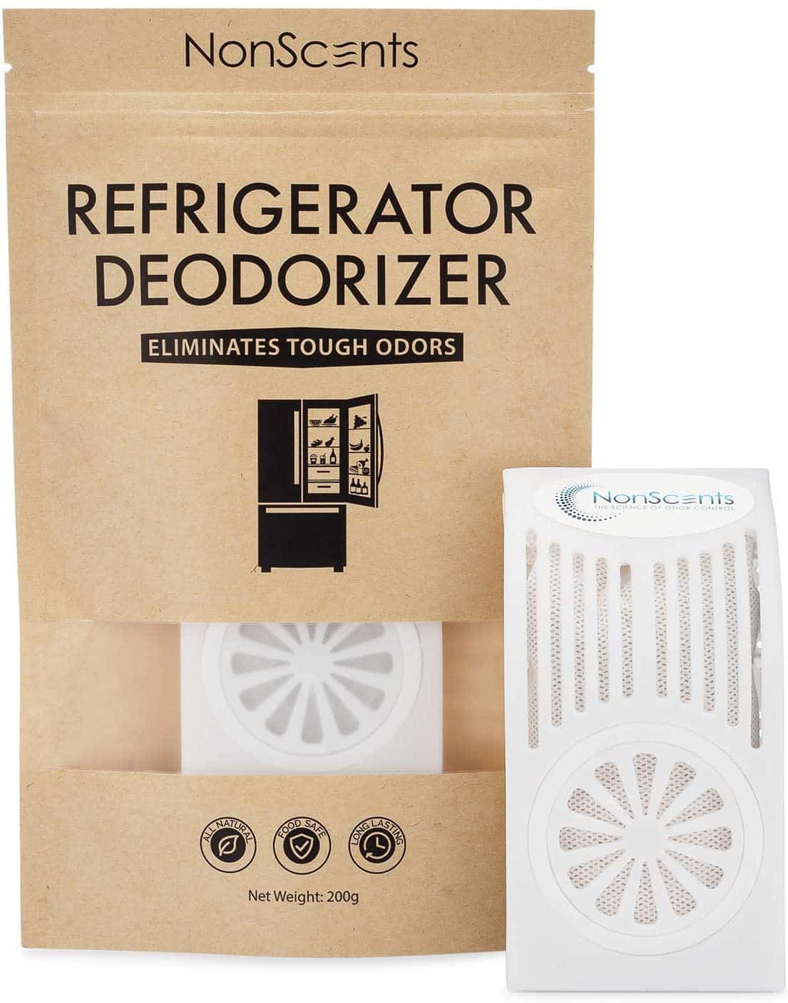 Refrigerator Deodorizer - Fridge and Freezer Odor Eliminator - Outperforms Baking Soda