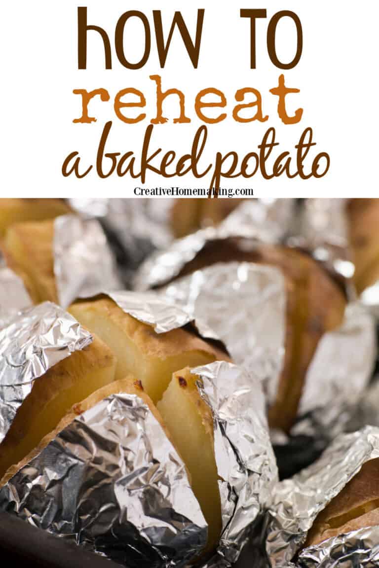 How to Reheat a Baked Potato Creative Homemaking